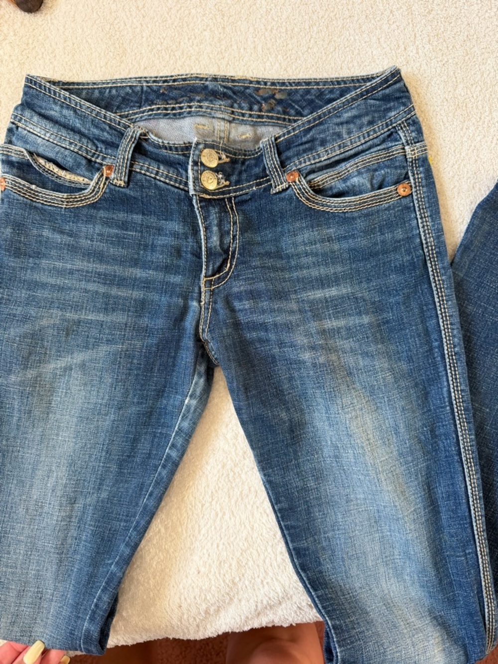 Seven for all mankind flare jeans size 27 - Picture 2 of 3